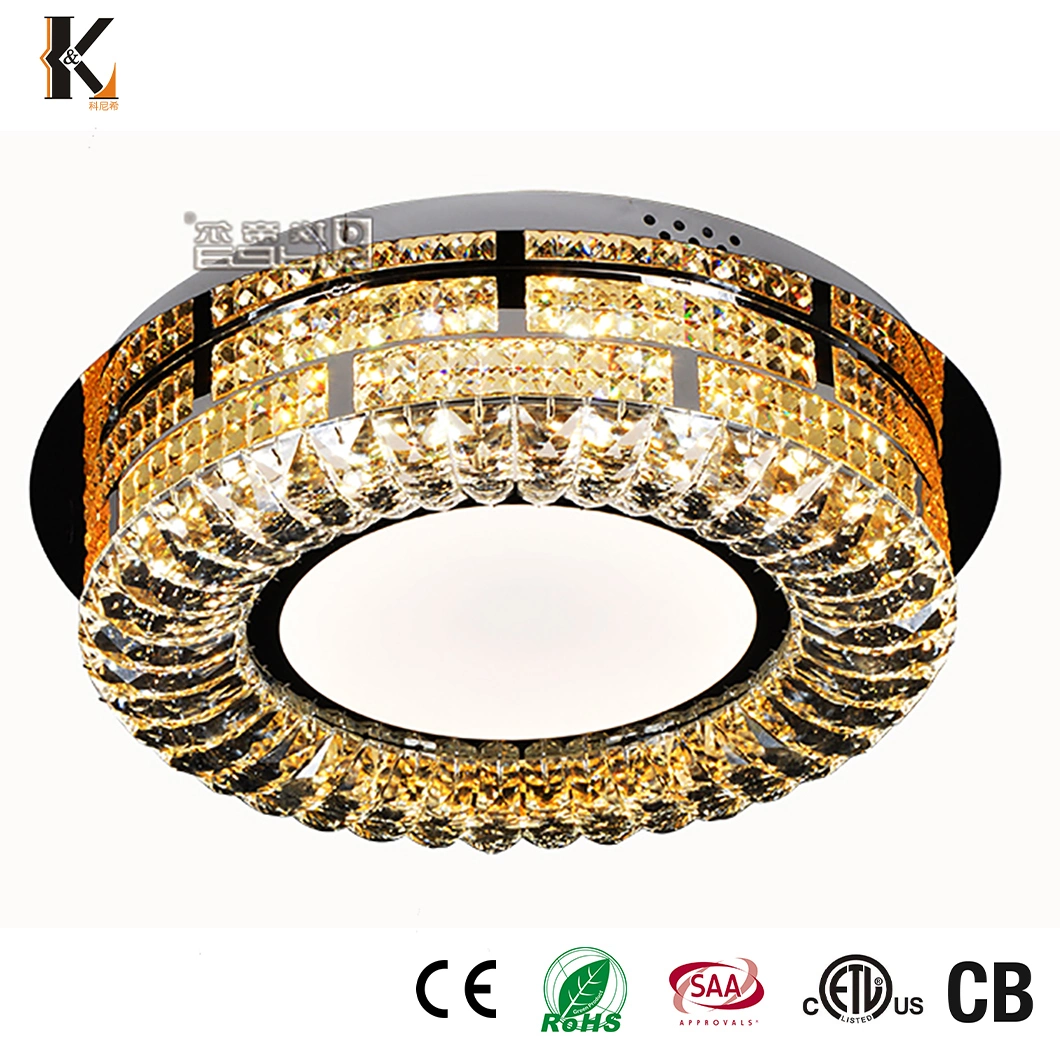 3W Crystal Ceiling Light China Online Customization Custom Macrame Lighting Blown Glass Large Crystal Chandelier Modern High Drop Fancy Decorative Ceiling Light