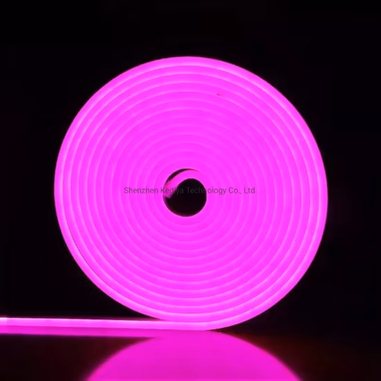 Luz LED de neón Flexible, rojo/amarillo/verde/azul/blanco/RGB, señal de tubo flexible de Color para interiores y exteriores, IP68 Flex LED RGB, luz de cuerda de neón