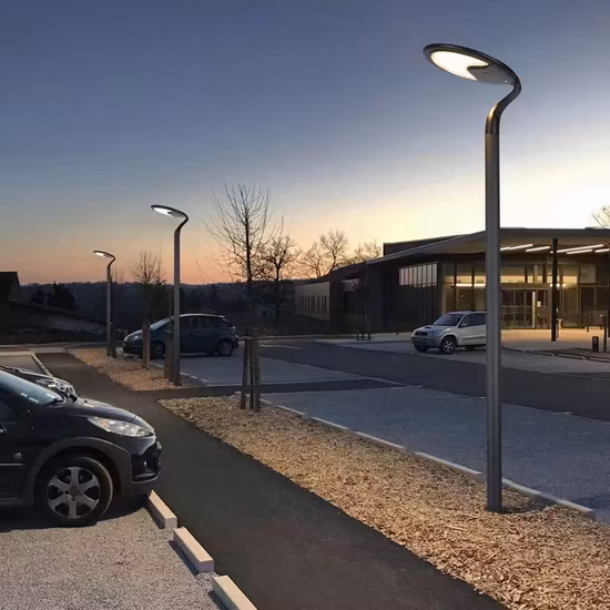 IP65 30W 50W 60W 80W Fácil instalación Aluminio impermeable Exterior Ahorro de energía LED Energía solar Street Road Lámpara de jardín con panel y batería de litio