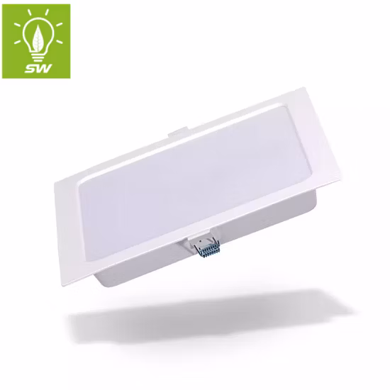 Panel LED montado en superficie de 3W-24W Panel LED de 85-265V